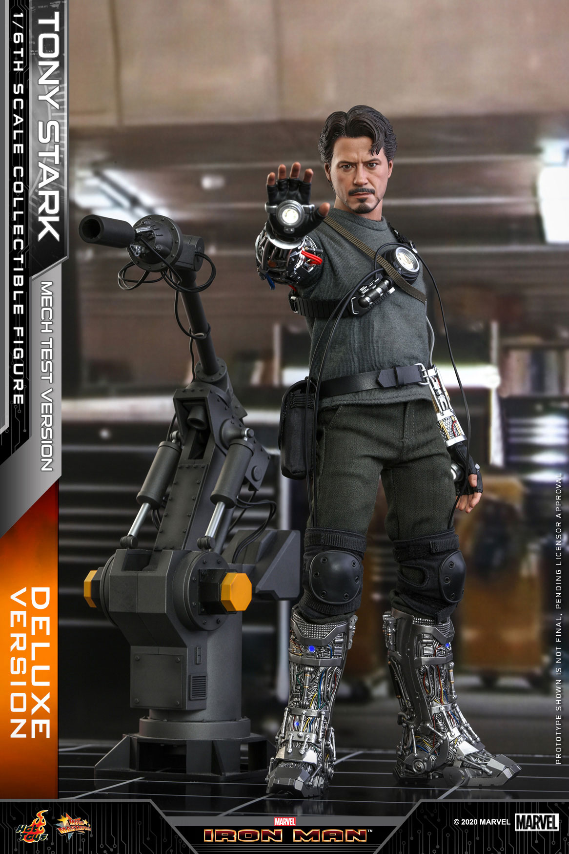 Iron Man - Tony Stark (Mech Test  / Deluxe Version 2.0) [With Bonus Accessories] image 6