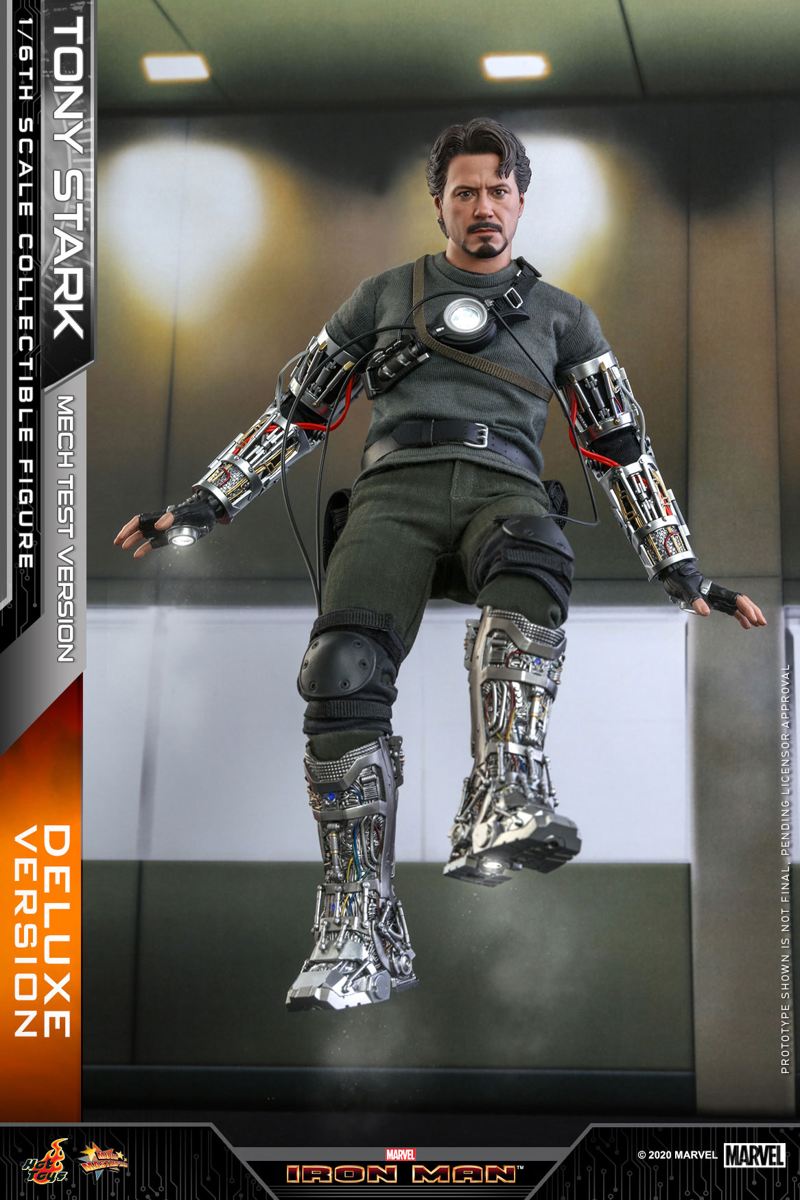 Iron Man - Tony Stark (Mech Test  / Deluxe Version 2.0) [With Bonus Accessories] image 7