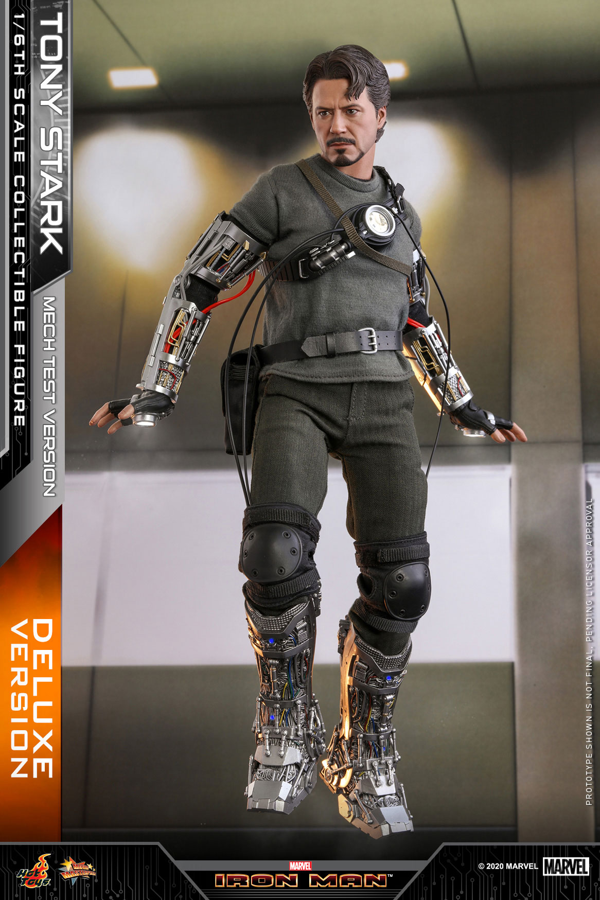 Iron Man - Tony Stark (Mech Test  / Deluxe Version 2.0) [With Bonus Accessories] image 8