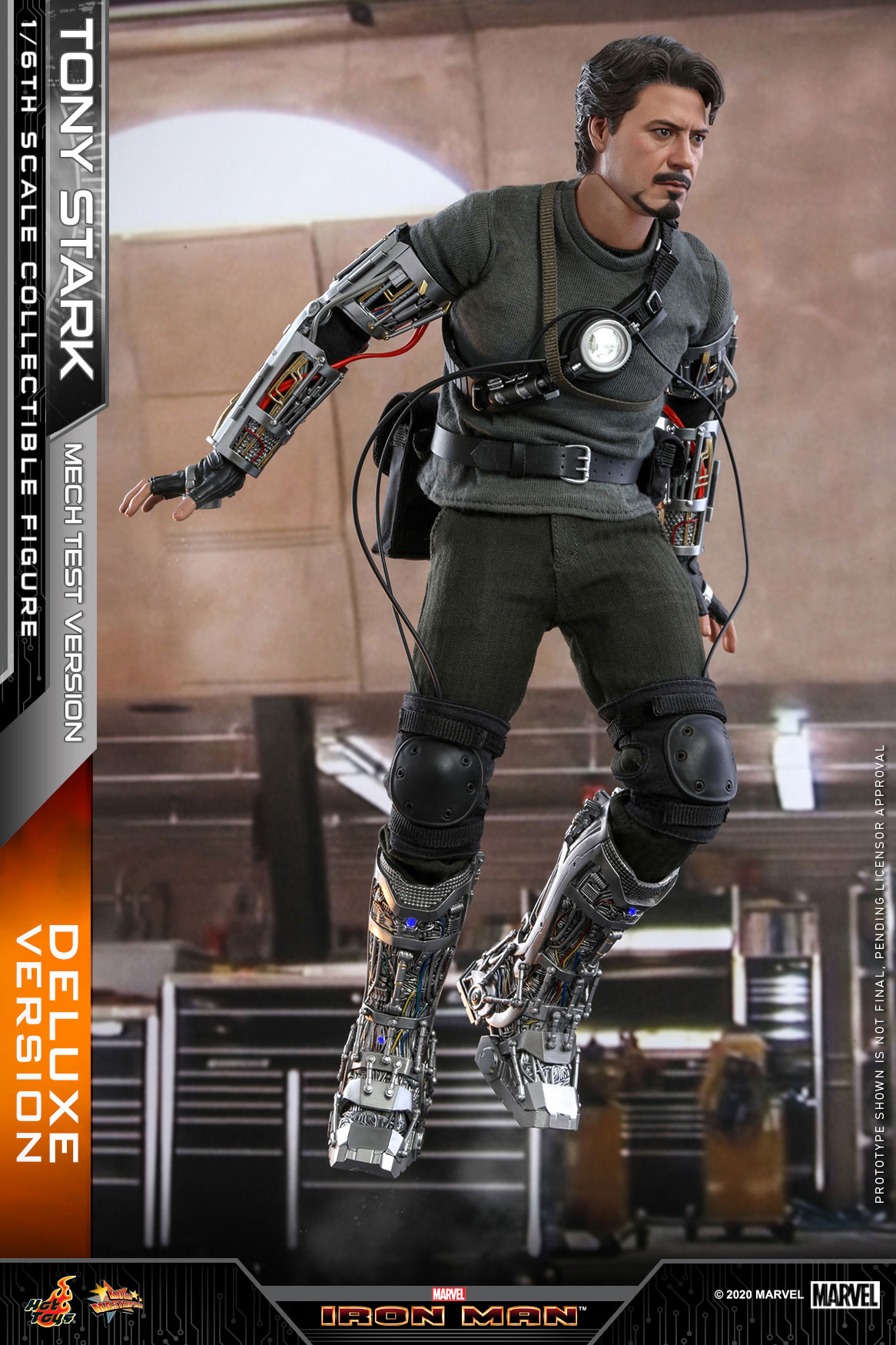 Iron Man - Tony Stark (Mech Test  / Deluxe Version 2.0) [With Bonus Accessories] image 9