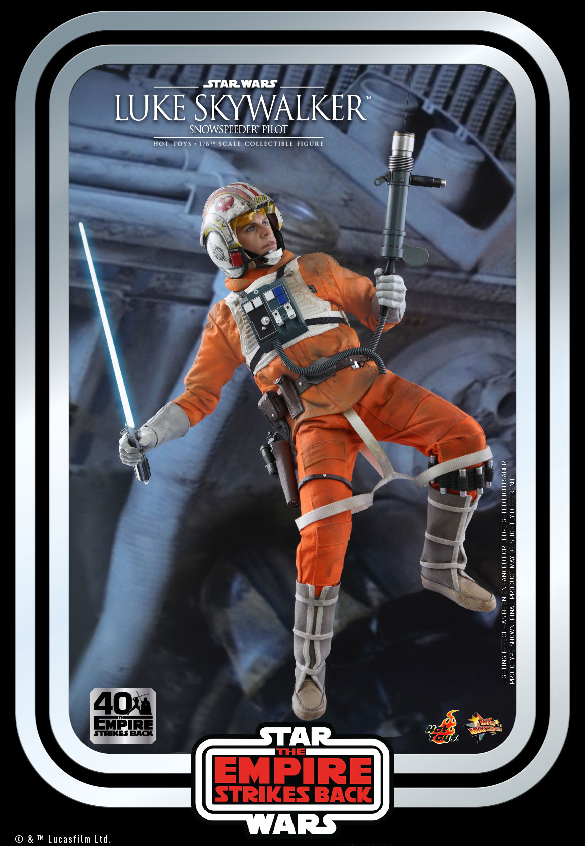 Star Wars / Episode V The Empire Strikes Back - Luke Skywalker (Snowspeeder Pilot Version)  [The Empire Strikes Back 40th Anniversary Collection] image 10