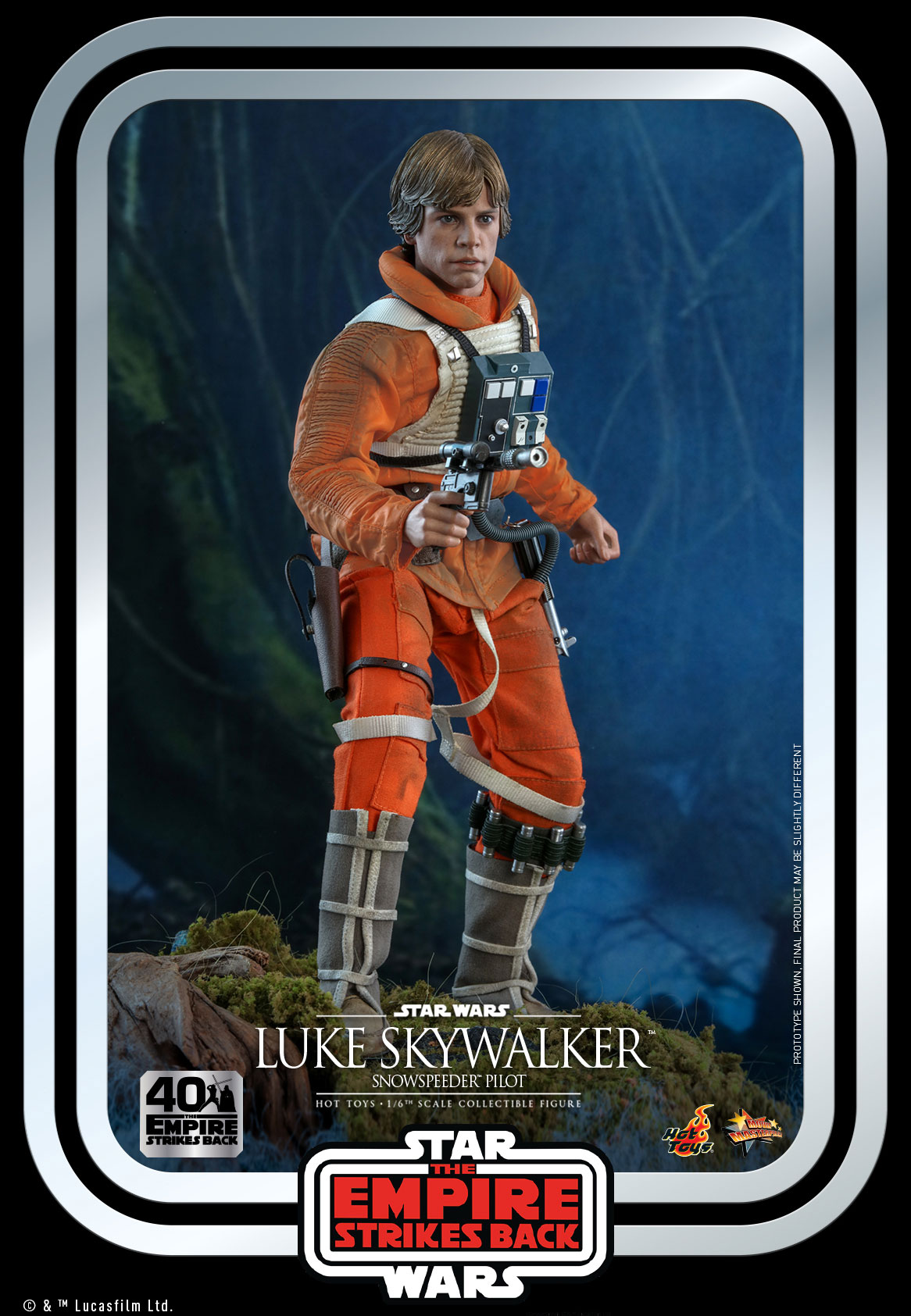Star Wars / Episode V The Empire Strikes Back - Luke Skywalker (Snowspeeder Pilot Version)  [The Empire Strikes Back 40th Anniversary Collection] image 6