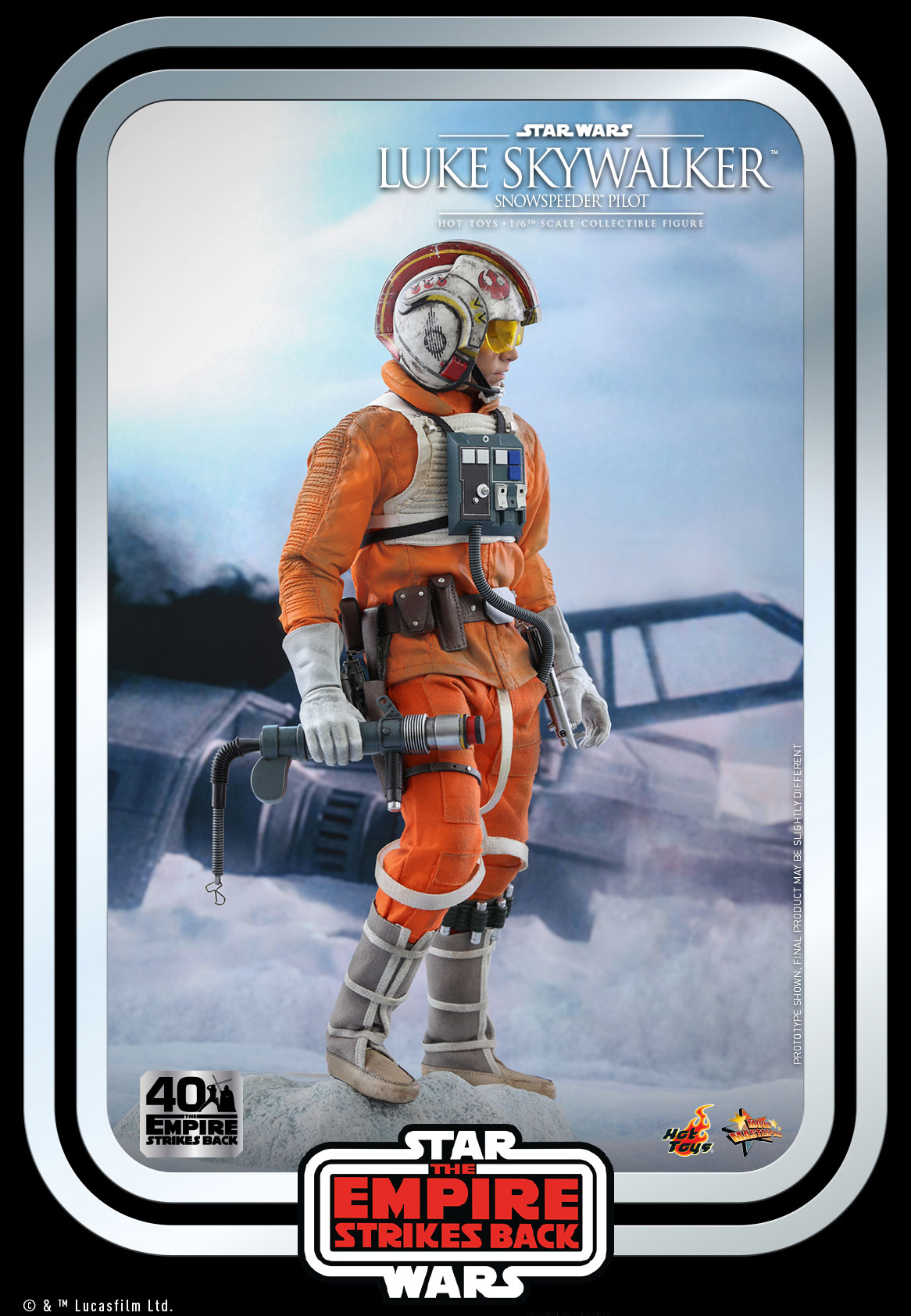 Star Wars / Episode V The Empire Strikes Back - Luke Skywalker (Snowspeeder Pilot Version)  [The Empire Strikes Back 40th Anniversary Collection] image 8