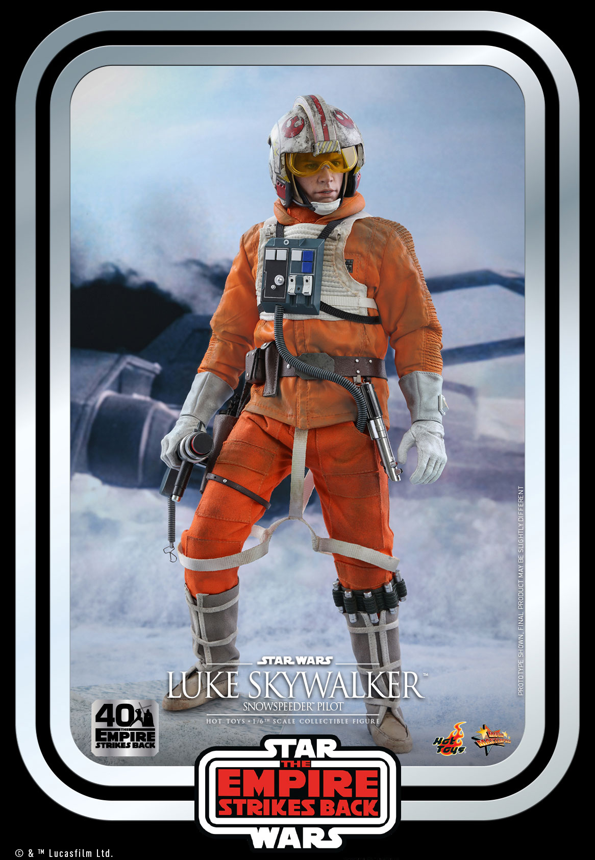 Star Wars / Episode V The Empire Strikes Back - Luke Skywalker (Snowspeeder Pilot Version)  [The Empire Strikes Back 40th Anniversary Collection] image 9