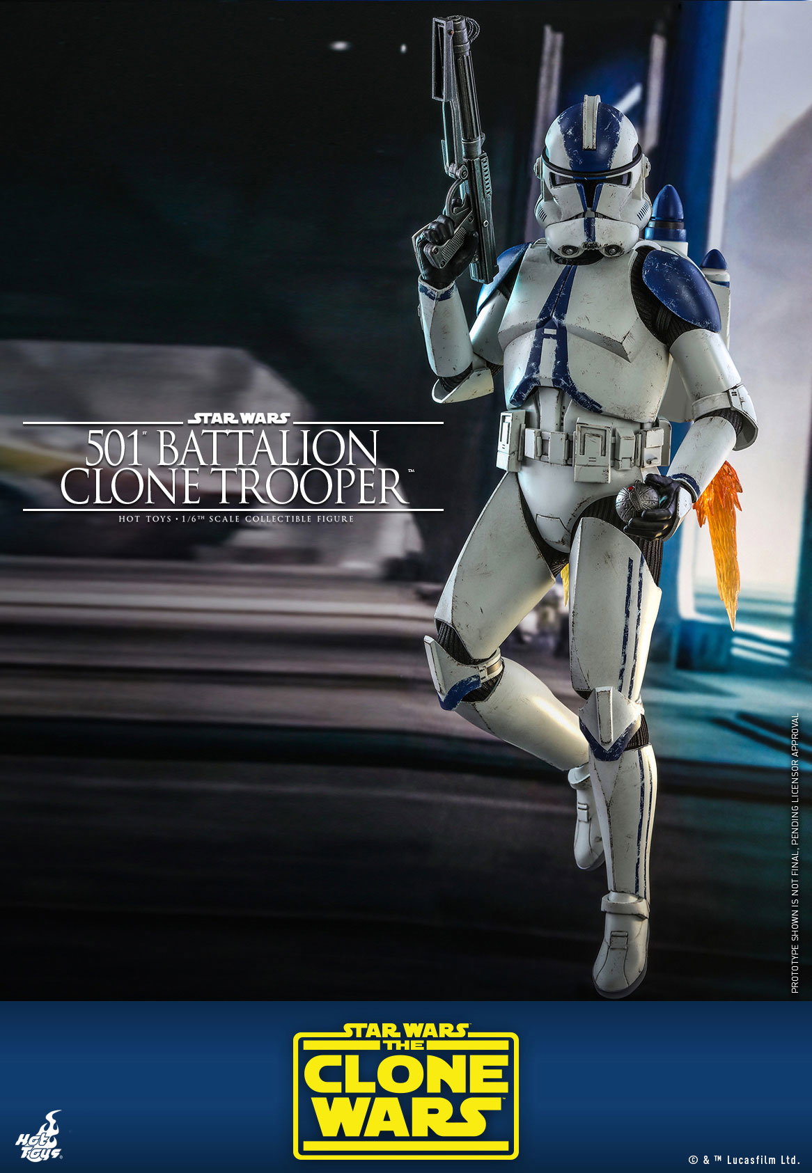 Star Wars: The Clone Wars - 501st Battalion Clone Trooper image 1