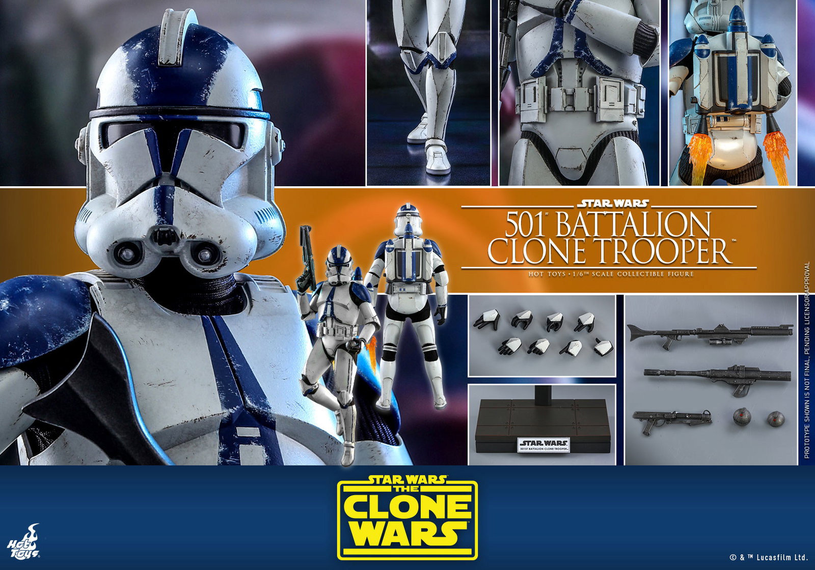 Star Wars: The Clone Wars - 501st Battalion Clone Trooper image 10