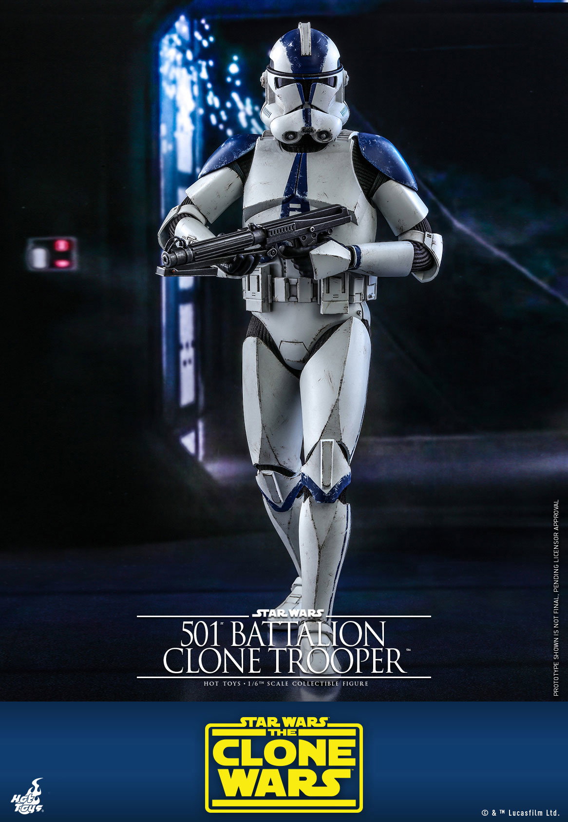 Star Wars: The Clone Wars - 501st Battalion Clone Trooper image 2