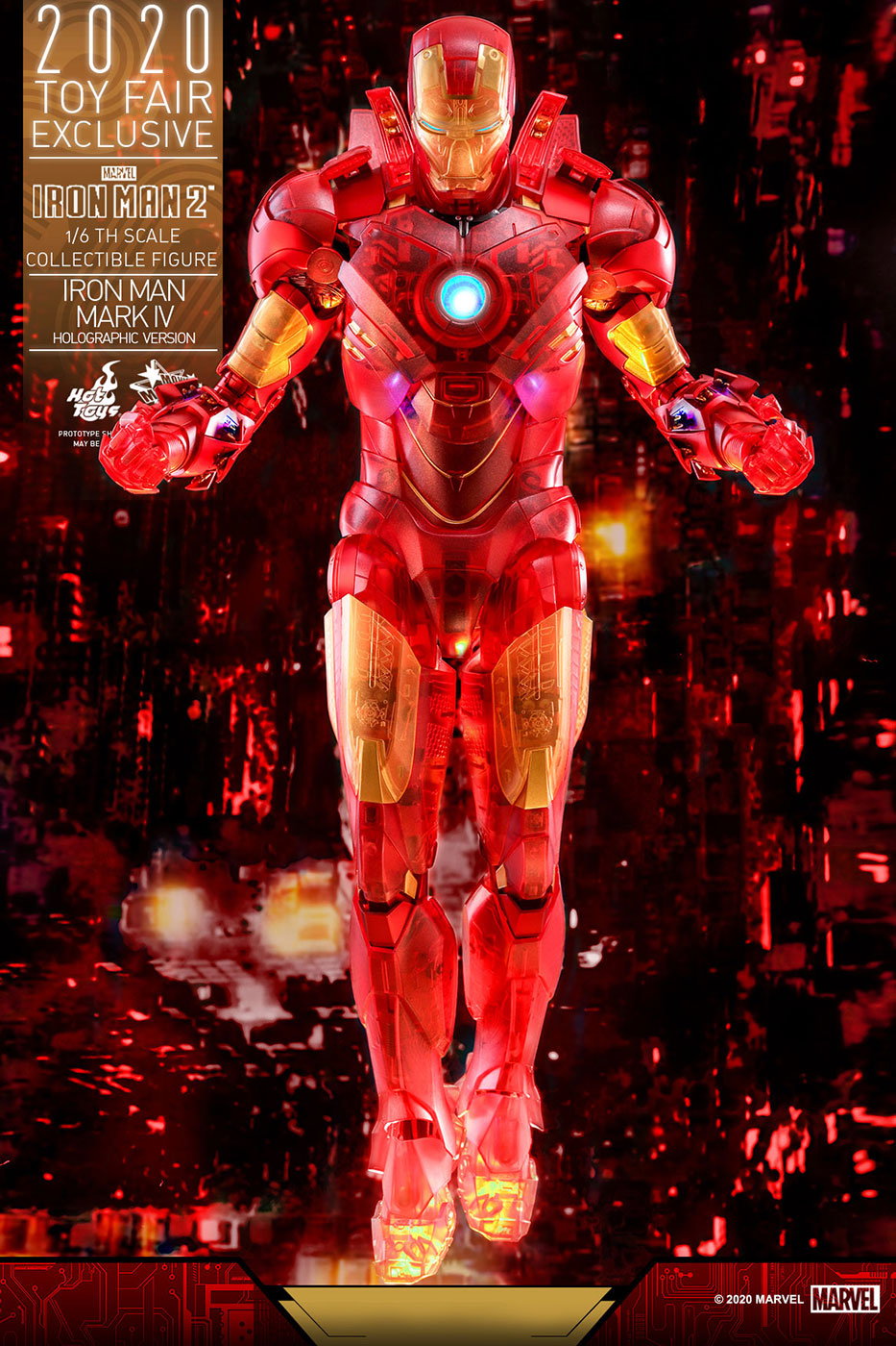 Iron Man 2 - Iron Man Mark IV (Holographic Version) image 3