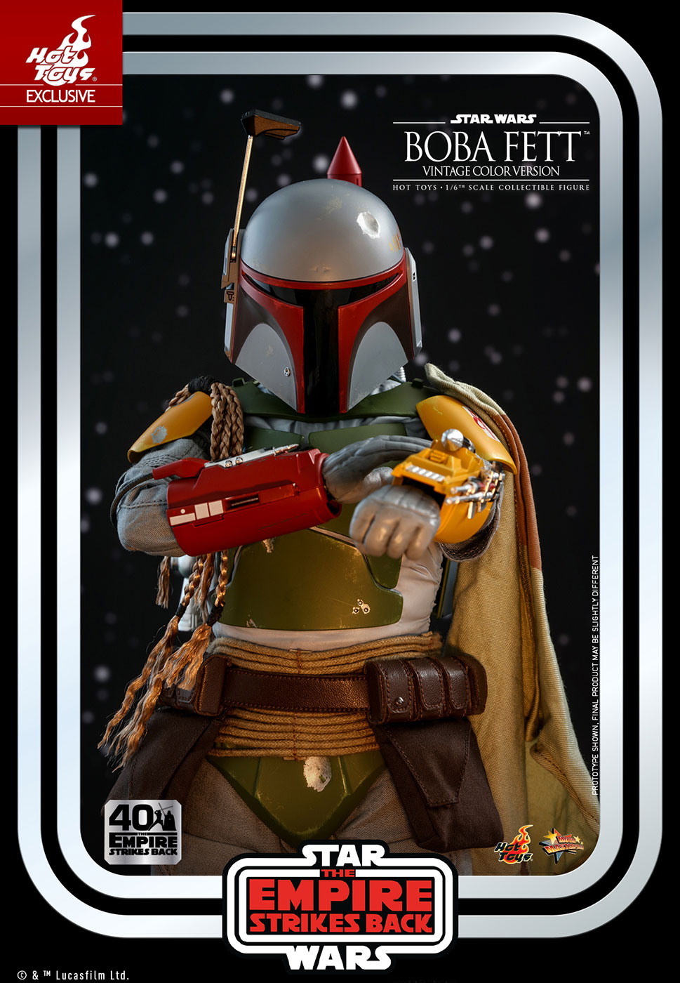 Star Wars / Episode V The Empire Strikes Back - Boba Fett (Vintage Color Version) [The Empire Strikes Back 40th Anniversary Collection] image 10