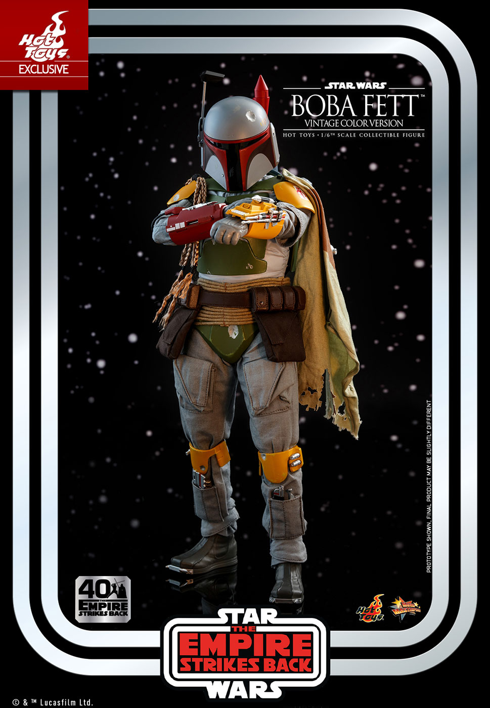 Star Wars / Episode V The Empire Strikes Back - Boba Fett (Vintage Color Version) [The Empire Strikes Back 40th Anniversary Collection] image 2