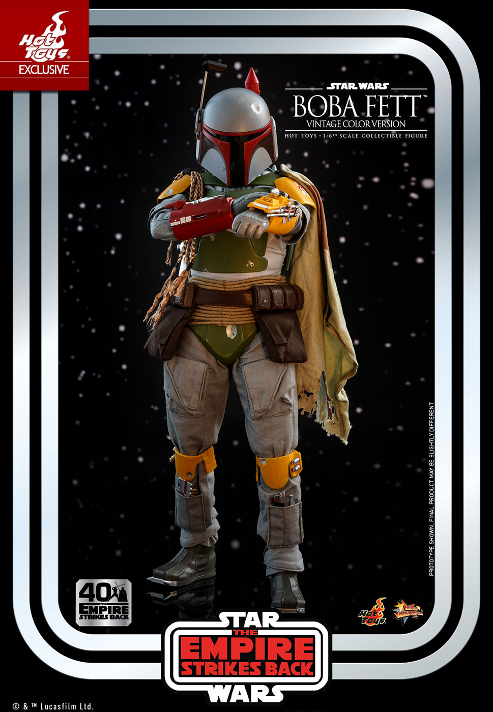 Star Wars / Episode V The Empire Strikes Back - Boba Fett (Vintage Color Version) [The Empire Strikes Back 40th Anniversary Collection] image 3