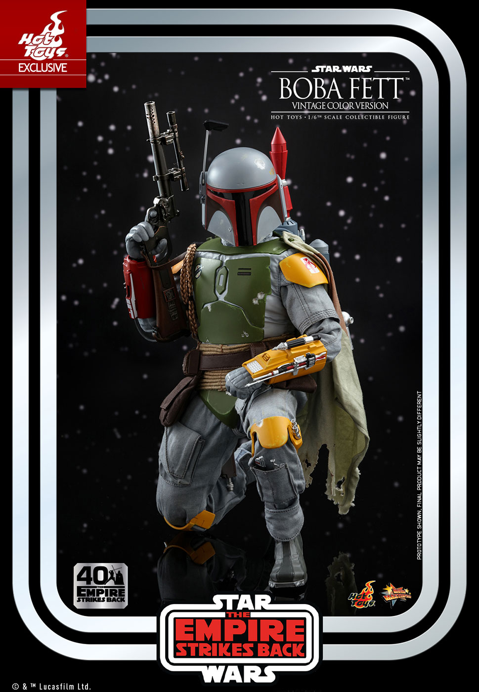 Star Wars / Episode V The Empire Strikes Back - Boba Fett (Vintage Color Version) [The Empire Strikes Back 40th Anniversary Collection] image 4