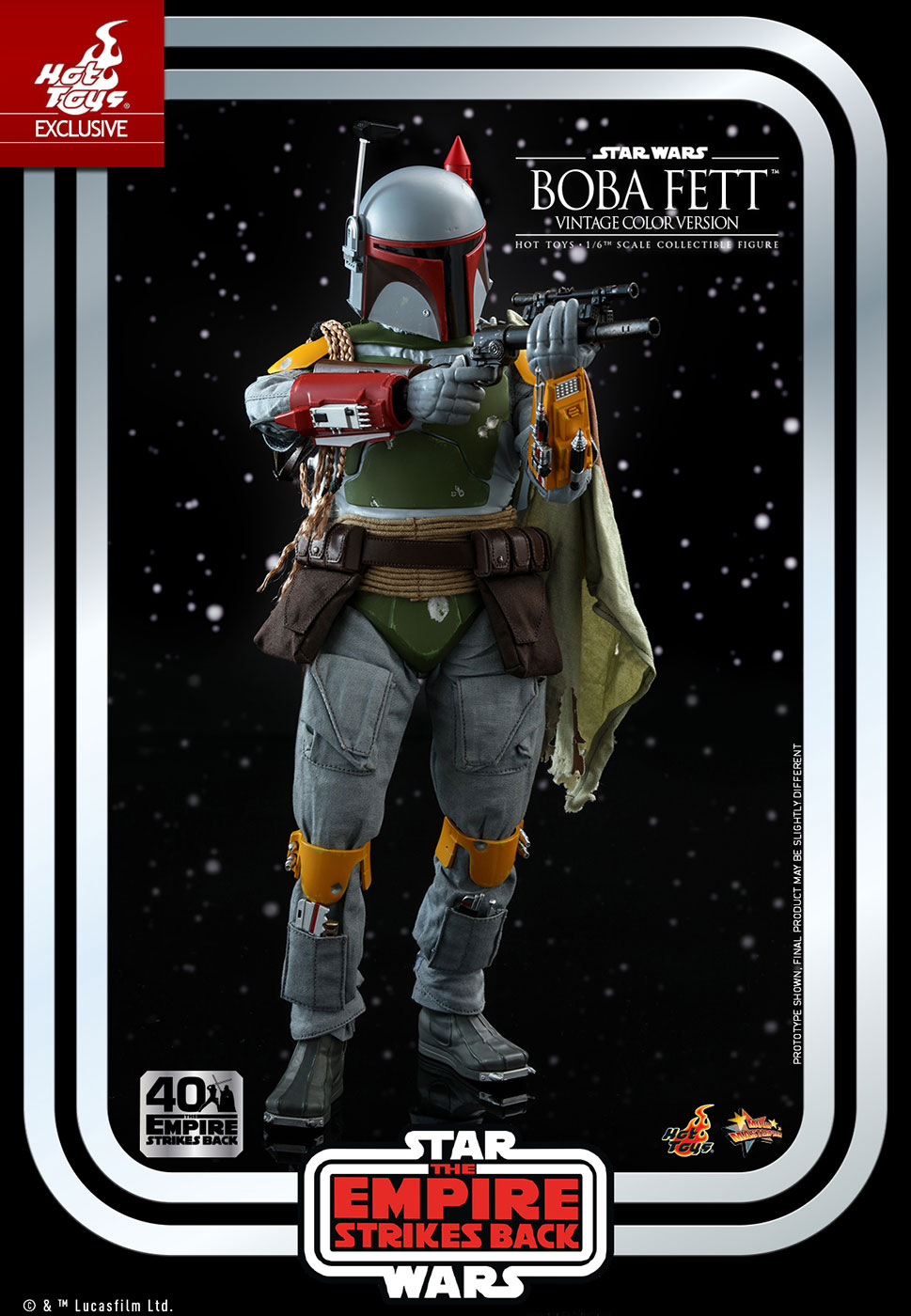Star Wars / Episode V The Empire Strikes Back - Boba Fett (Vintage Color Version) [The Empire Strikes Back 40th Anniversary Collection] image 5