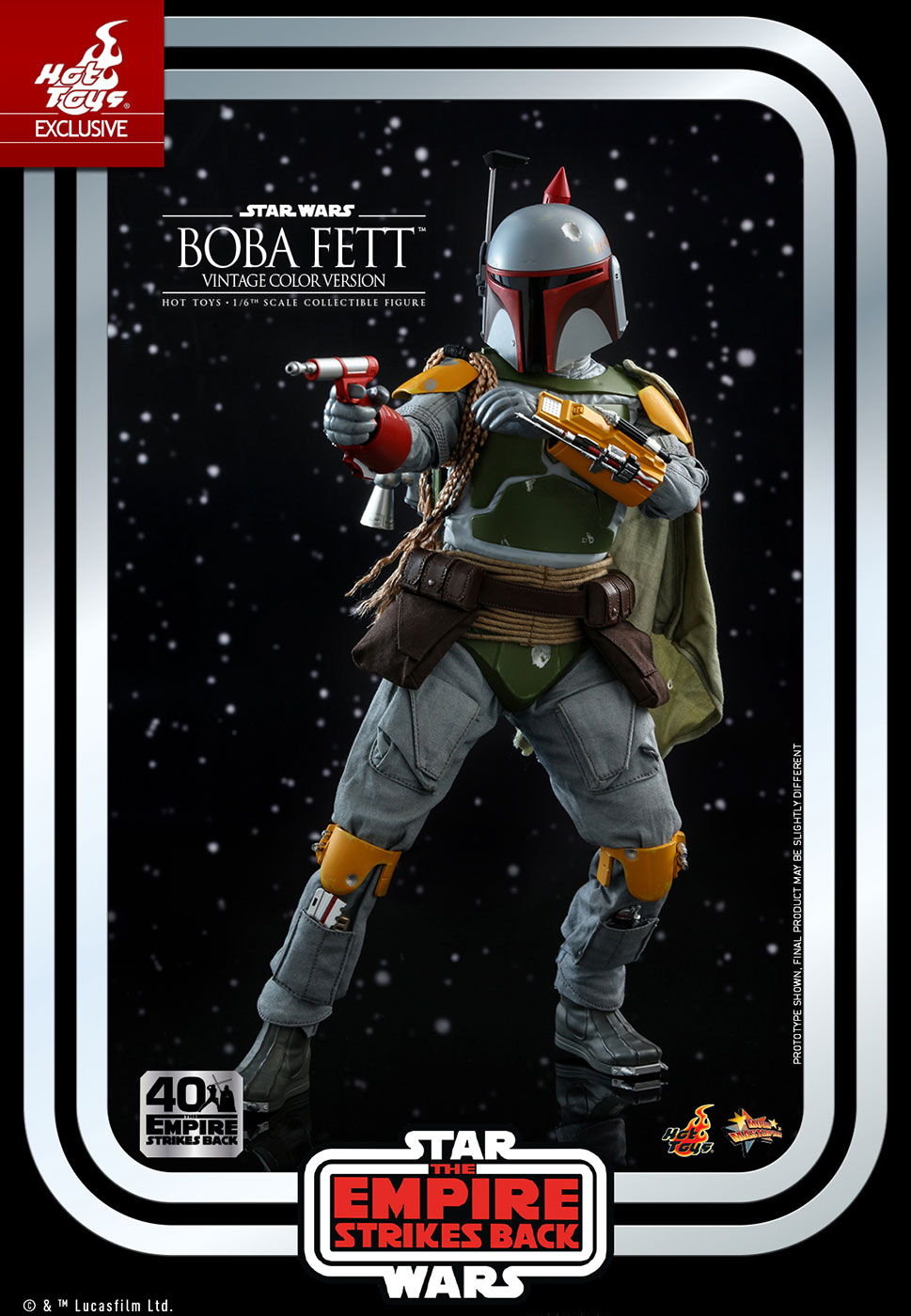 Star Wars / Episode V The Empire Strikes Back - Boba Fett (Vintage Color Version) [The Empire Strikes Back 40th Anniversary Collection] image 6