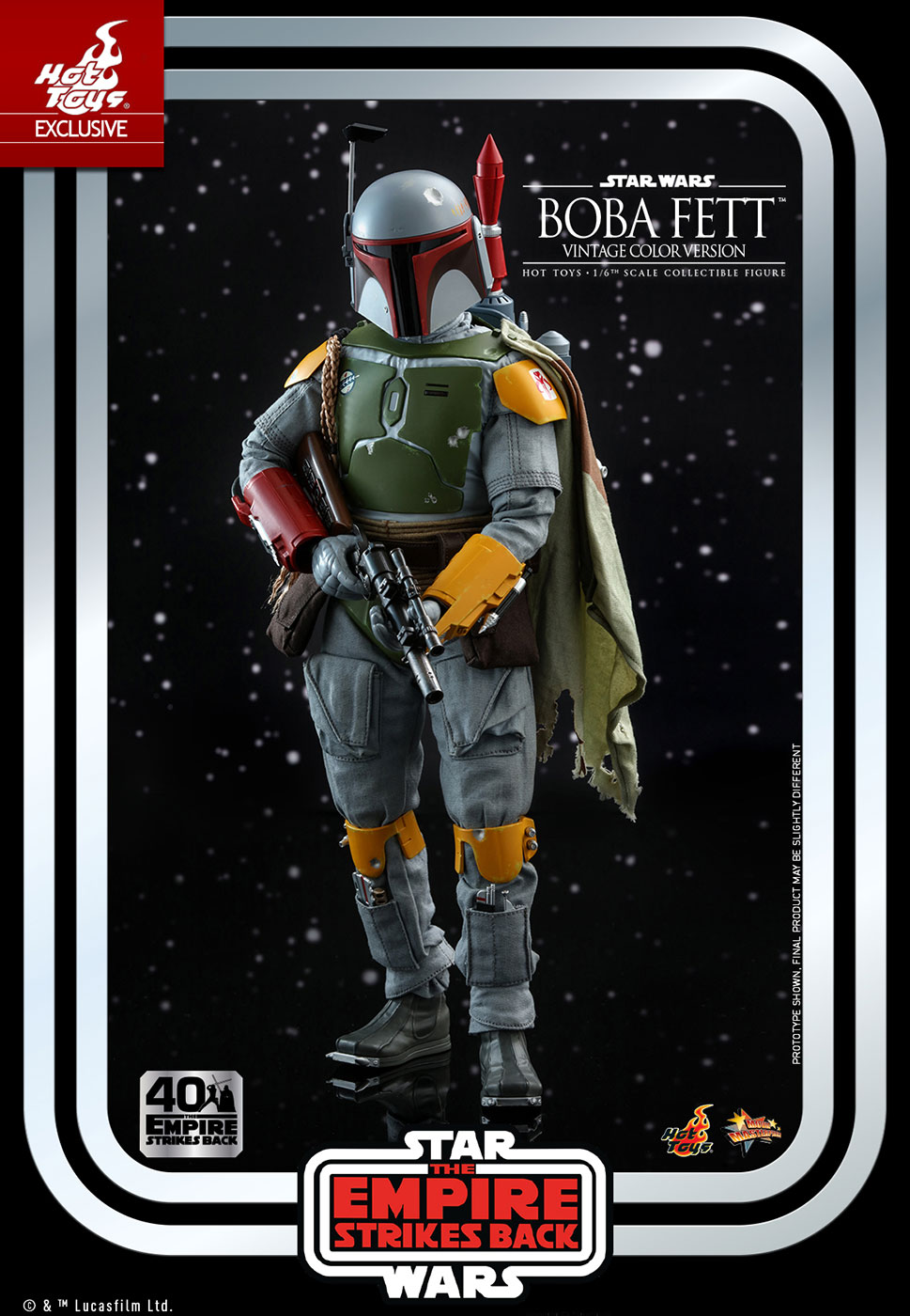 Star Wars / Episode V The Empire Strikes Back - Boba Fett (Vintage Color Version) [The Empire Strikes Back 40th Anniversary Collection] image 7