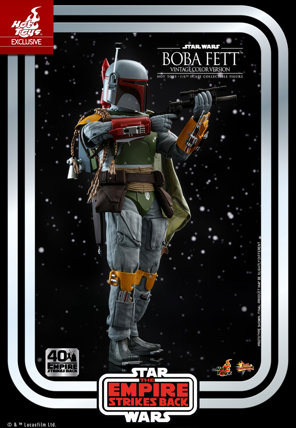 Star Wars / Episode V The Empire Strikes Back - Boba Fett (Vintage Color Version) [The Empire Strikes Back 40th Anniversary Collection] image 8