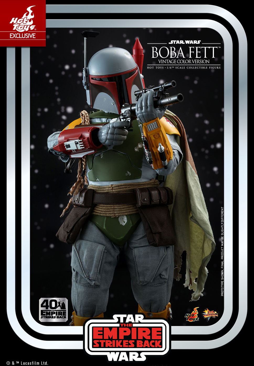 Star Wars / Episode V The Empire Strikes Back - Boba Fett (Vintage Color Version) [The Empire Strikes Back 40th Anniversary Collection] image 9