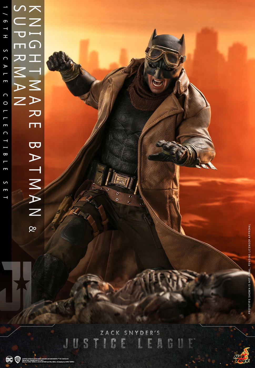 Zack Snyder's Justice League - Knightmare Batman & Superman Set image 6