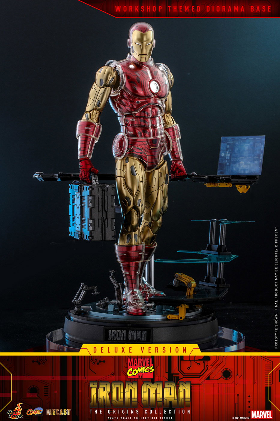 Marvel Comics - The Origins Collection: Iron Man [With Bonus Accessories] image 2