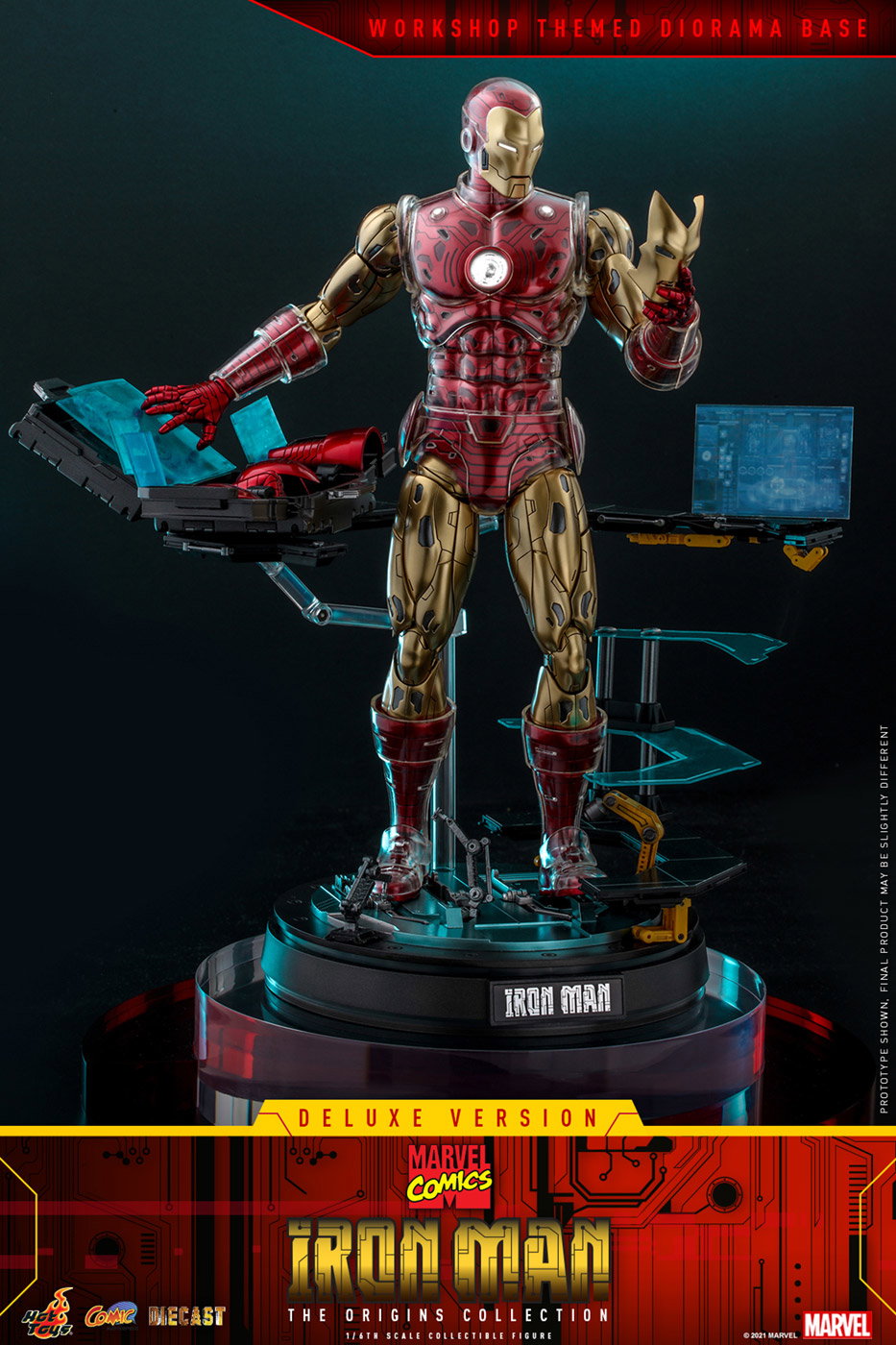 Marvel Comics - The Origins Collection: Iron Man [With Bonus Accessories] image 3