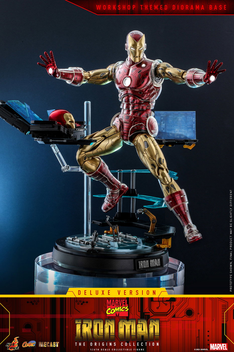 Marvel Comics - The Origins Collection: Iron Man [With Bonus Accessories] image 4