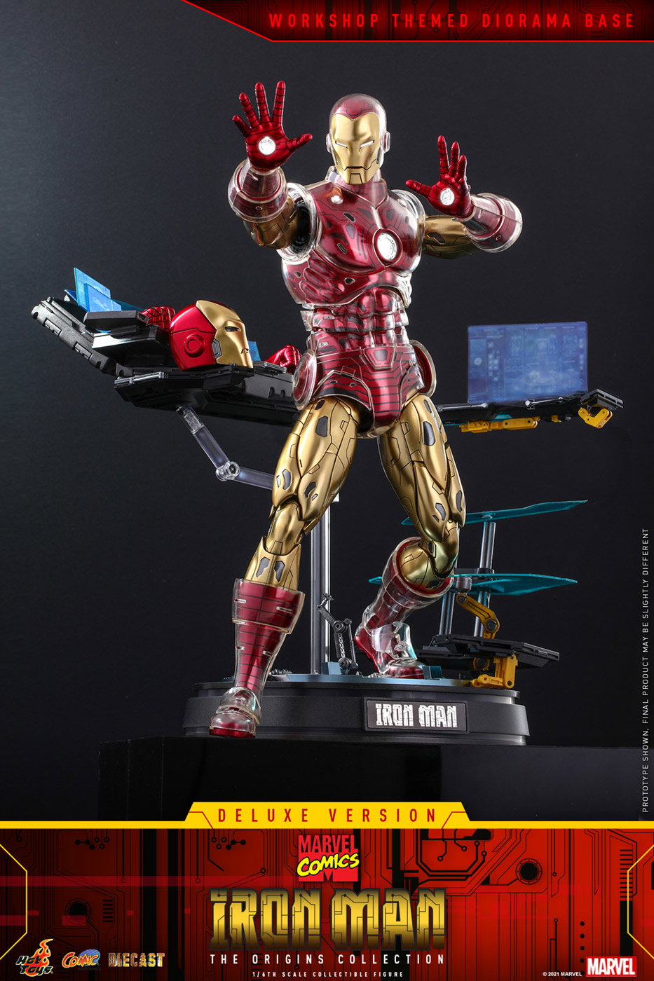 Marvel Comics - The Origins Collection: Iron Man [With Bonus Accessories] image 5