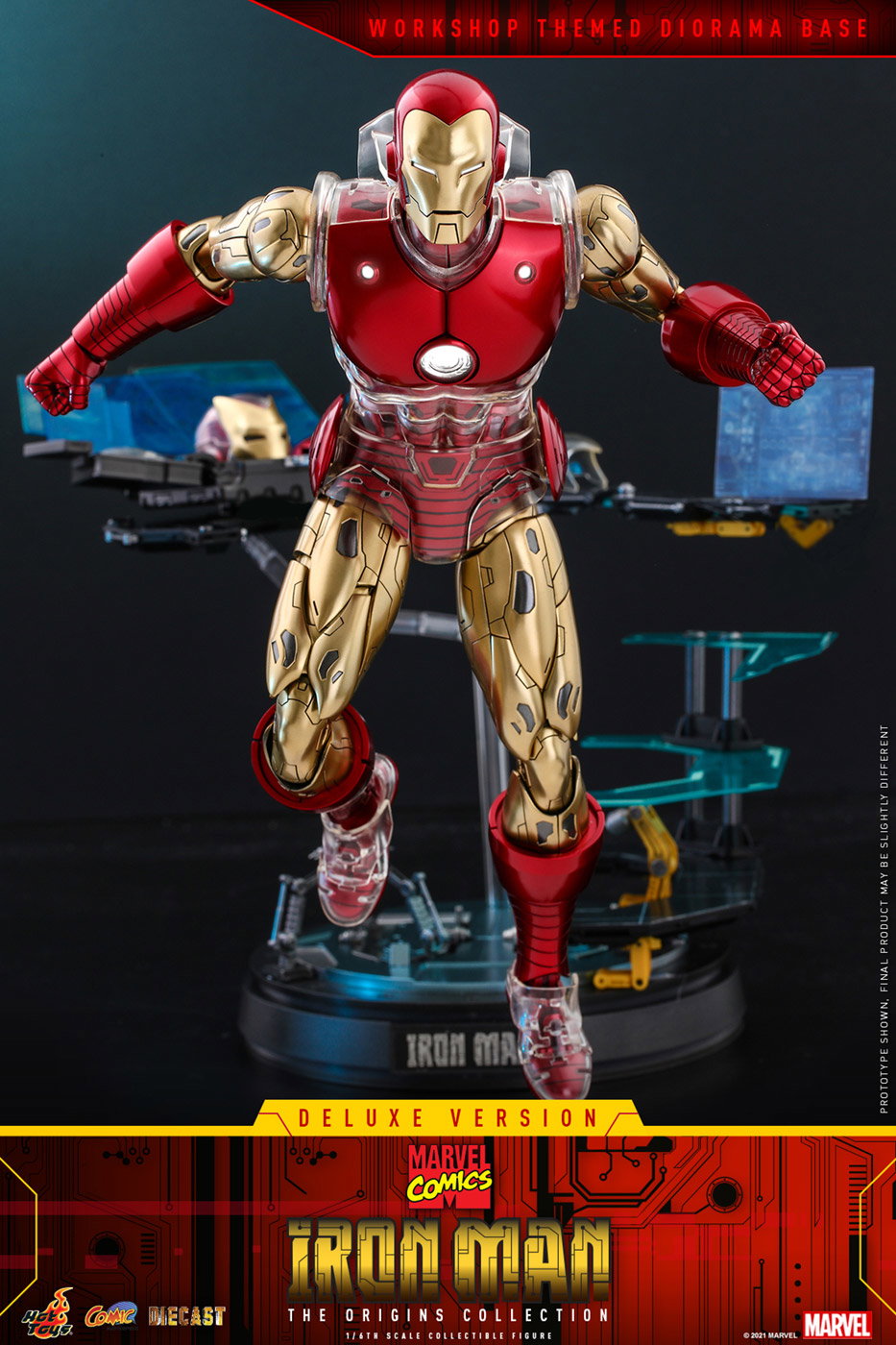Marvel Comics - The Origins Collection: Iron Man [With Bonus Accessories] image 6