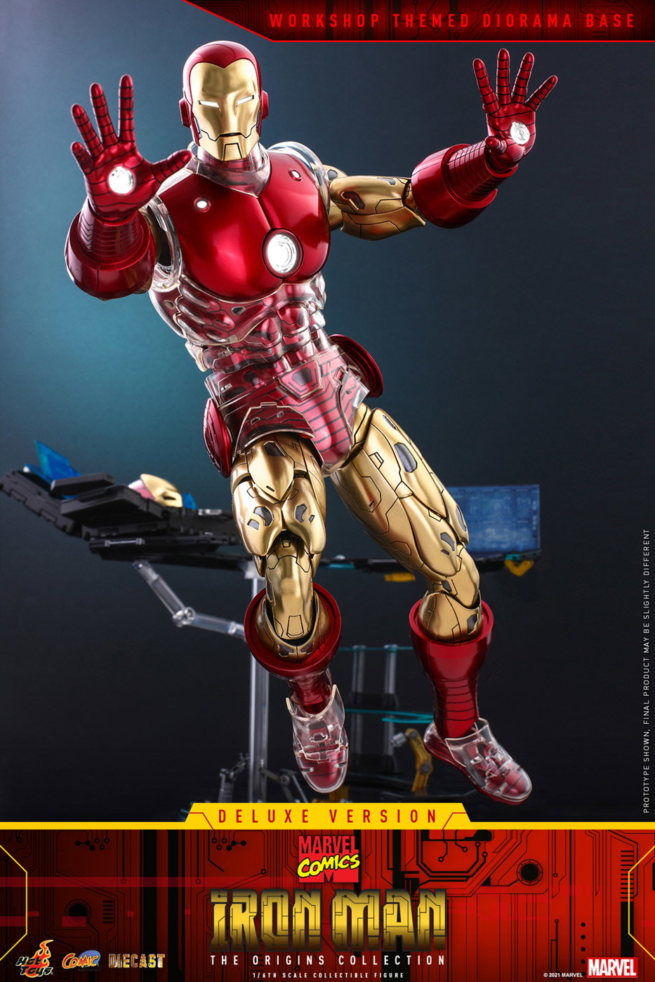 Marvel Comics - The Origins Collection: Iron Man [With Bonus Accessories] image 7