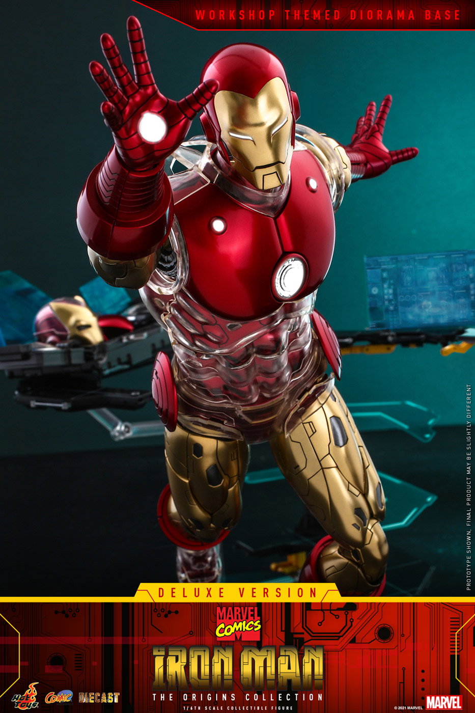 Marvel Comics - The Origins Collection: Iron Man [With Bonus Accessories] image 9