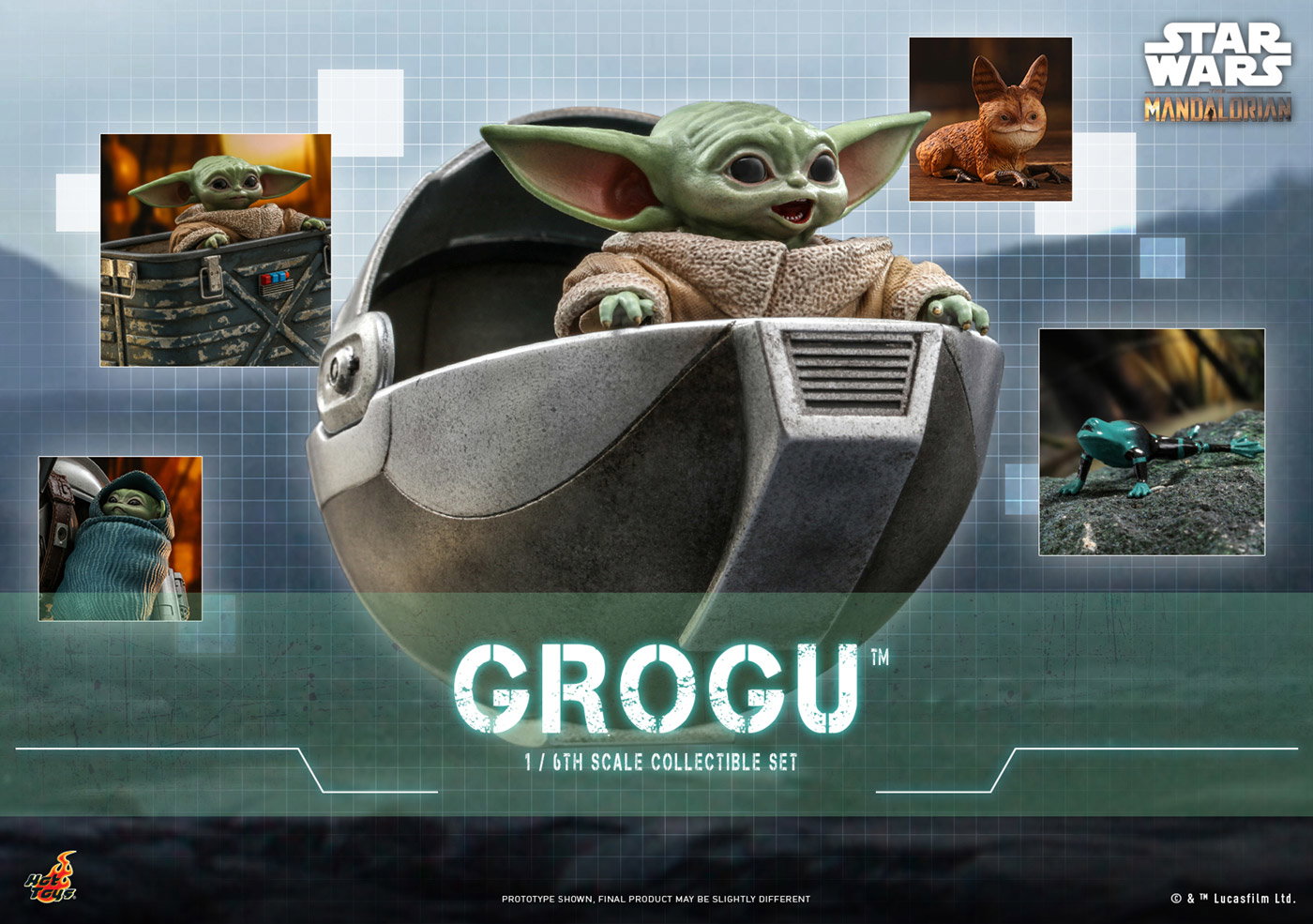 The Mandalorian - Grogu Collectible Set image 1