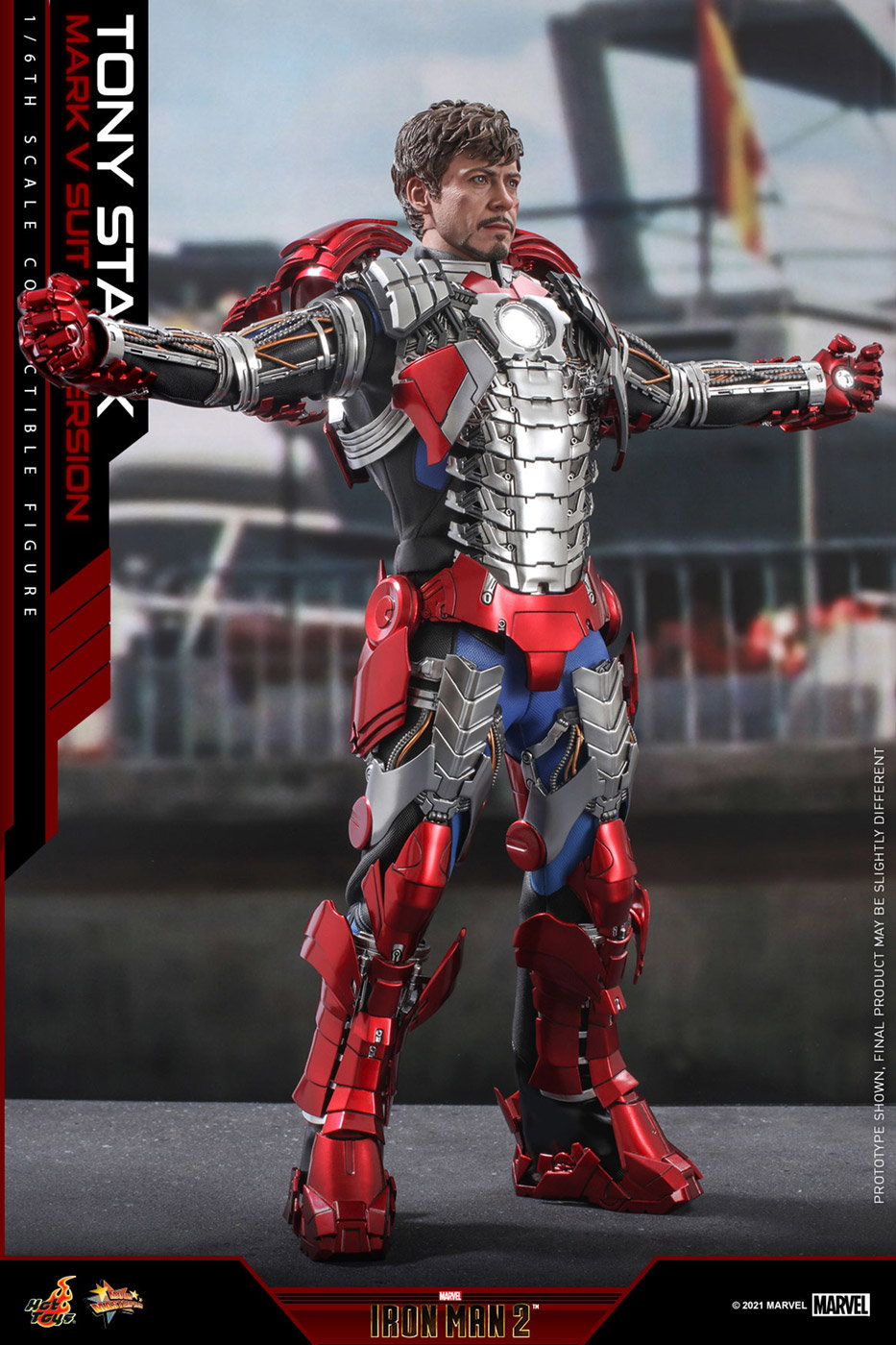 Iron Man 2 - Tony Stark (Mark V Suit Up Version) image 3