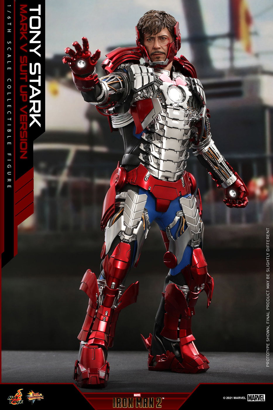 Iron Man 2 - Tony Stark (Mark V Suit Up Version) image 6