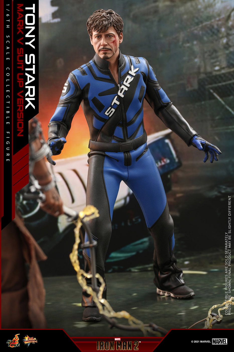 Iron Man 2 - Tony Stark (Mark V Suit Up Version) image 9
