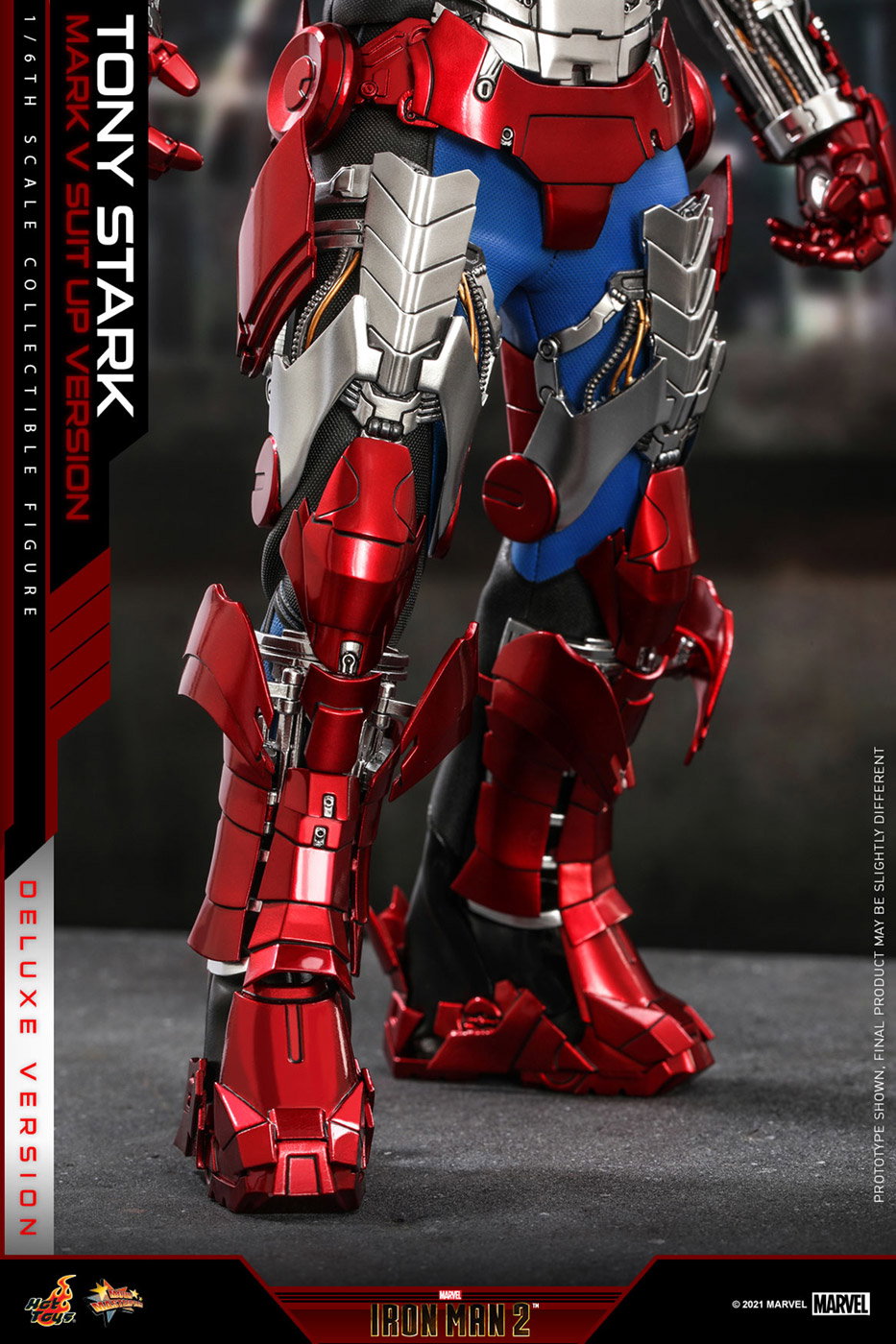 Iron Man 2 - Tony Stark (Mark V Suit Up Version) [With Bonus Accessories] image 9