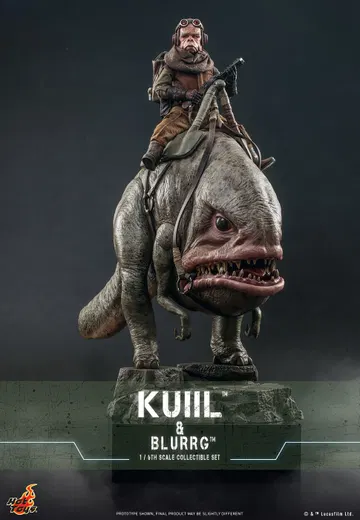 The Mandalorian - Kuiil & Blurrg Set