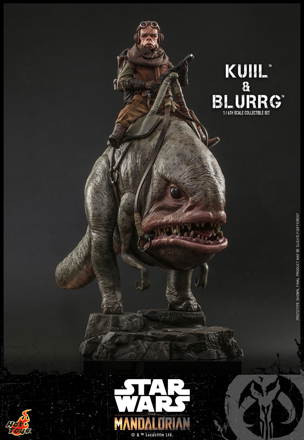 The Mandalorian - Kuiil & Blurrg Set image 2