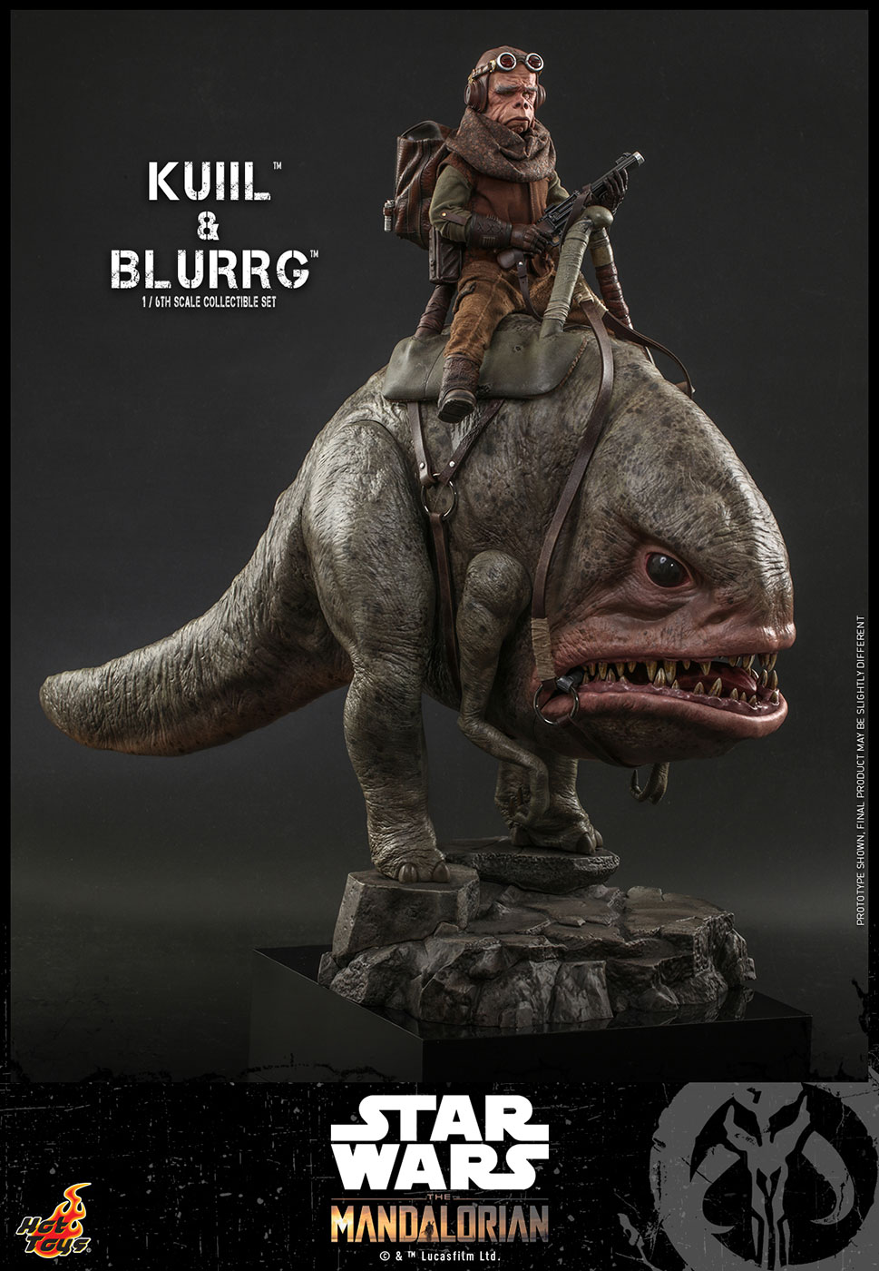 The Mandalorian - Kuiil & Blurrg Set image 3