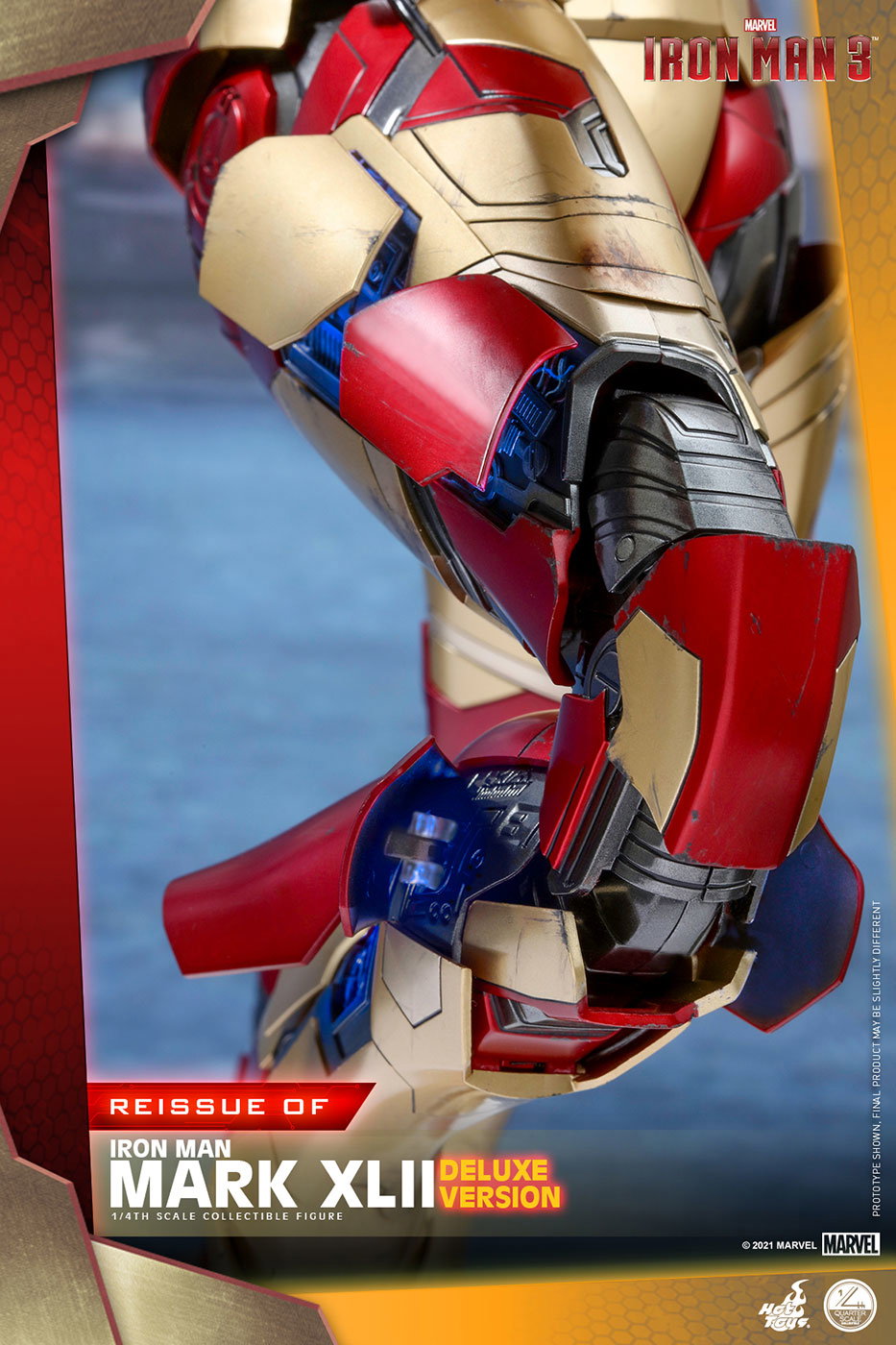 Iron Man 3 - Mark 42 [With Bonus Accessories] (Reproduction) image 10