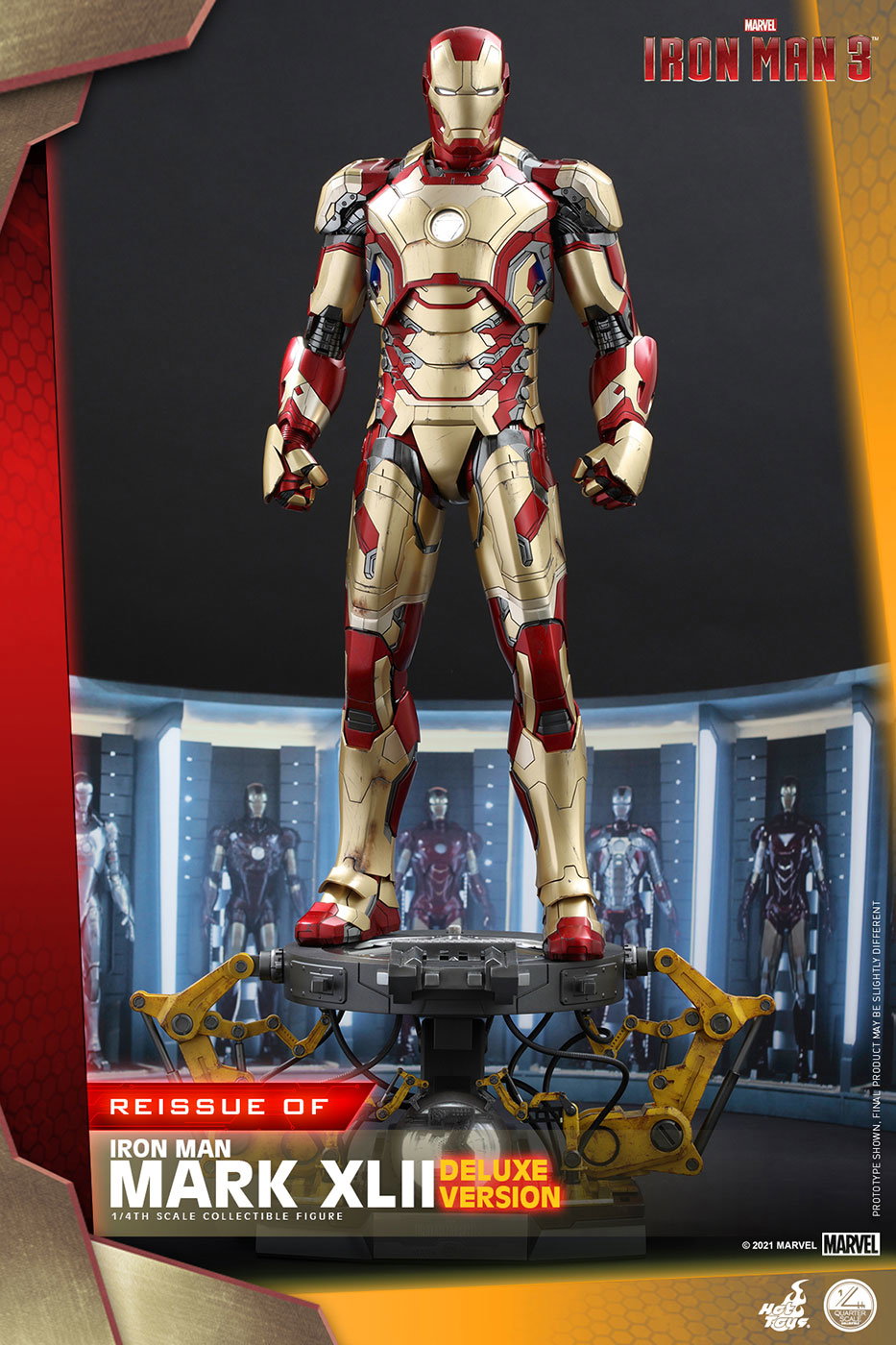Iron Man 3 - Mark 42 [With Bonus Accessories] (Reproduction) image 5
