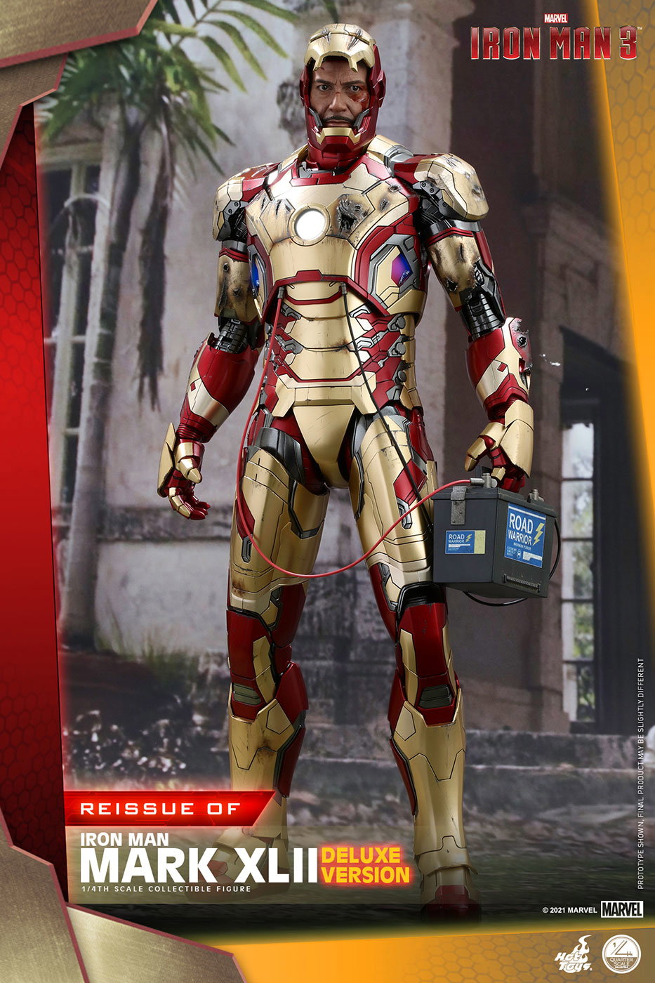 Iron Man 3 - Mark 42 [With Bonus Accessories] (Reproduction) image 7