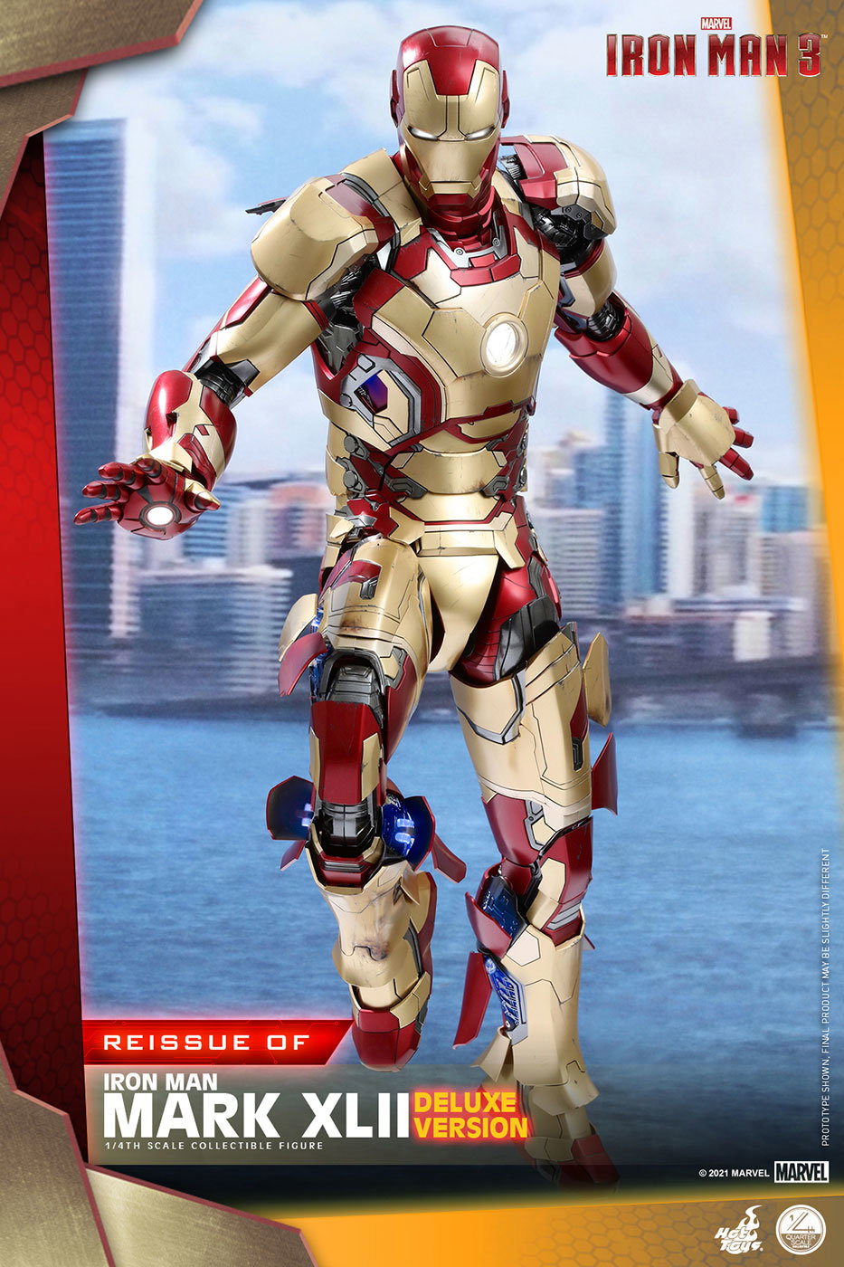 Iron Man 3 - Mark 42 [With Bonus Accessories] (Reproduction) image 8