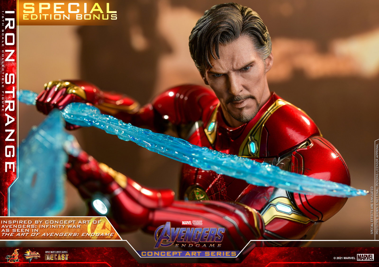 Avengers: Endgame - Concept Art Series: Iron Strange [With Bonus Accessories] image 2