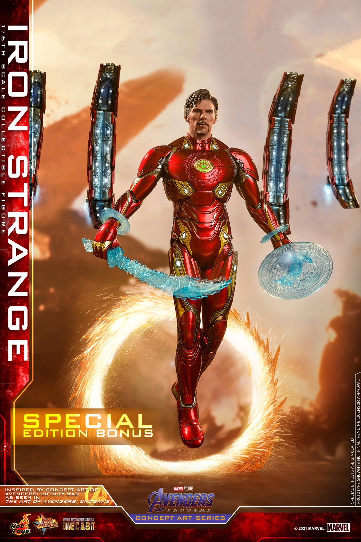 Avengers: Endgame - Concept Art Series: Iron Strange [With Bonus Accessories] image 3