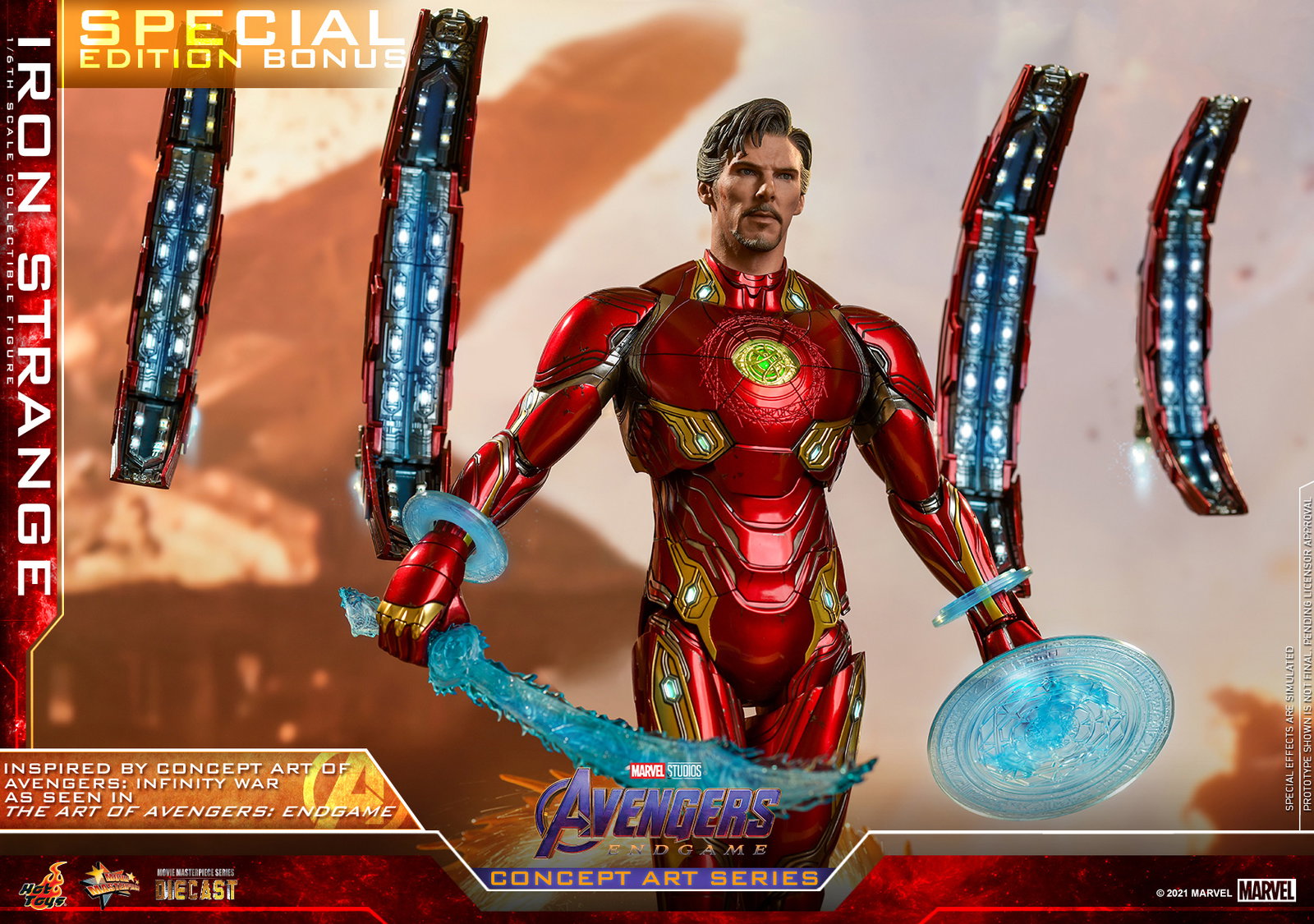 Avengers: Endgame - Concept Art Series: Iron Strange [With Bonus Accessories] image 4