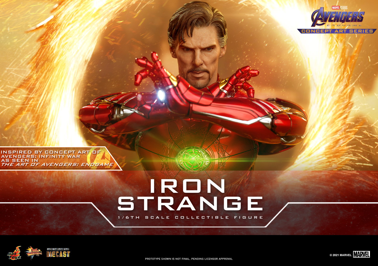 Avengers: Endgame - Concept Art Series: Iron Strange [With Bonus Accessories] image 5