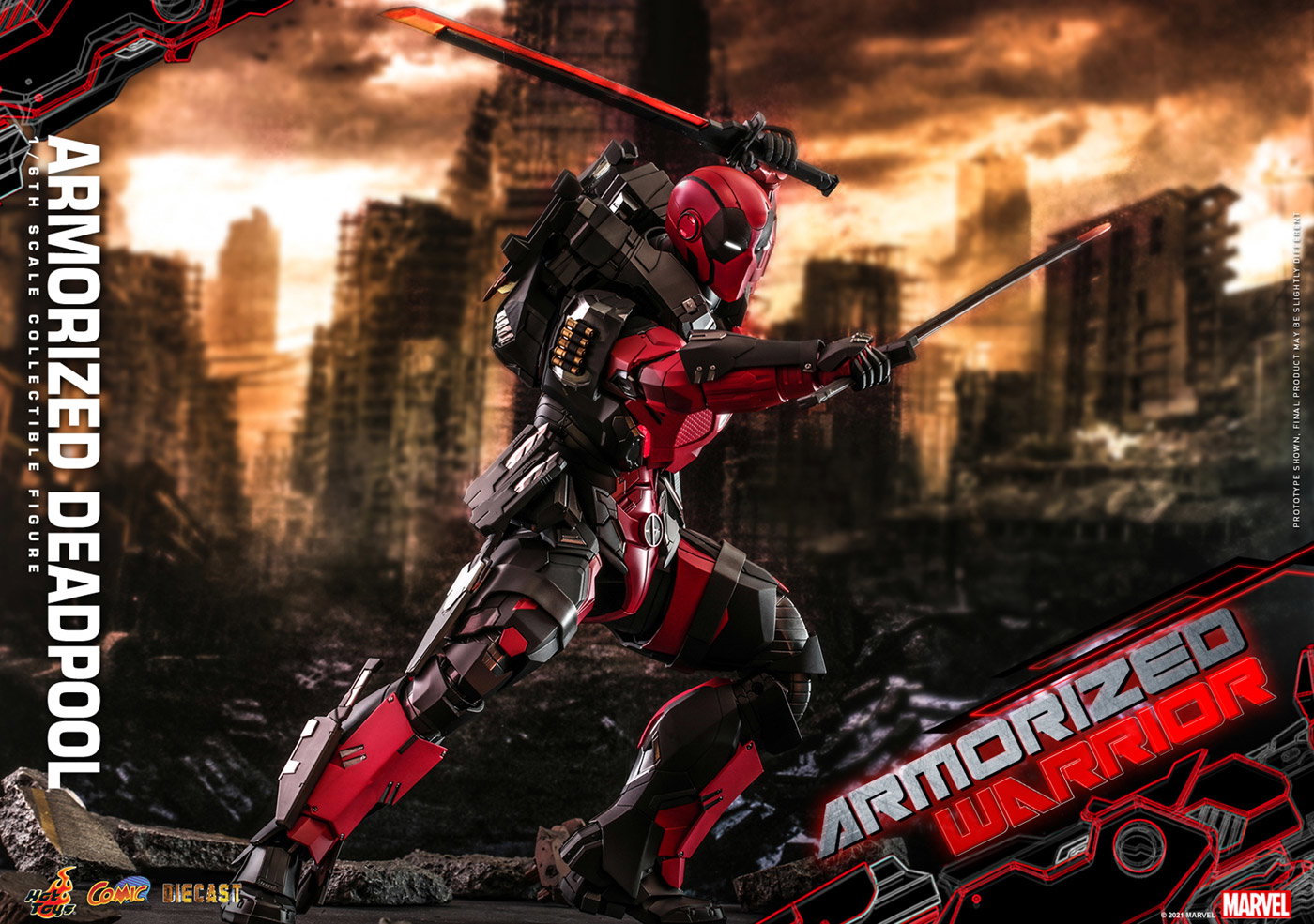 Marvel Comics - Armorized Warrior Collection: Armorized Deadpool image 10