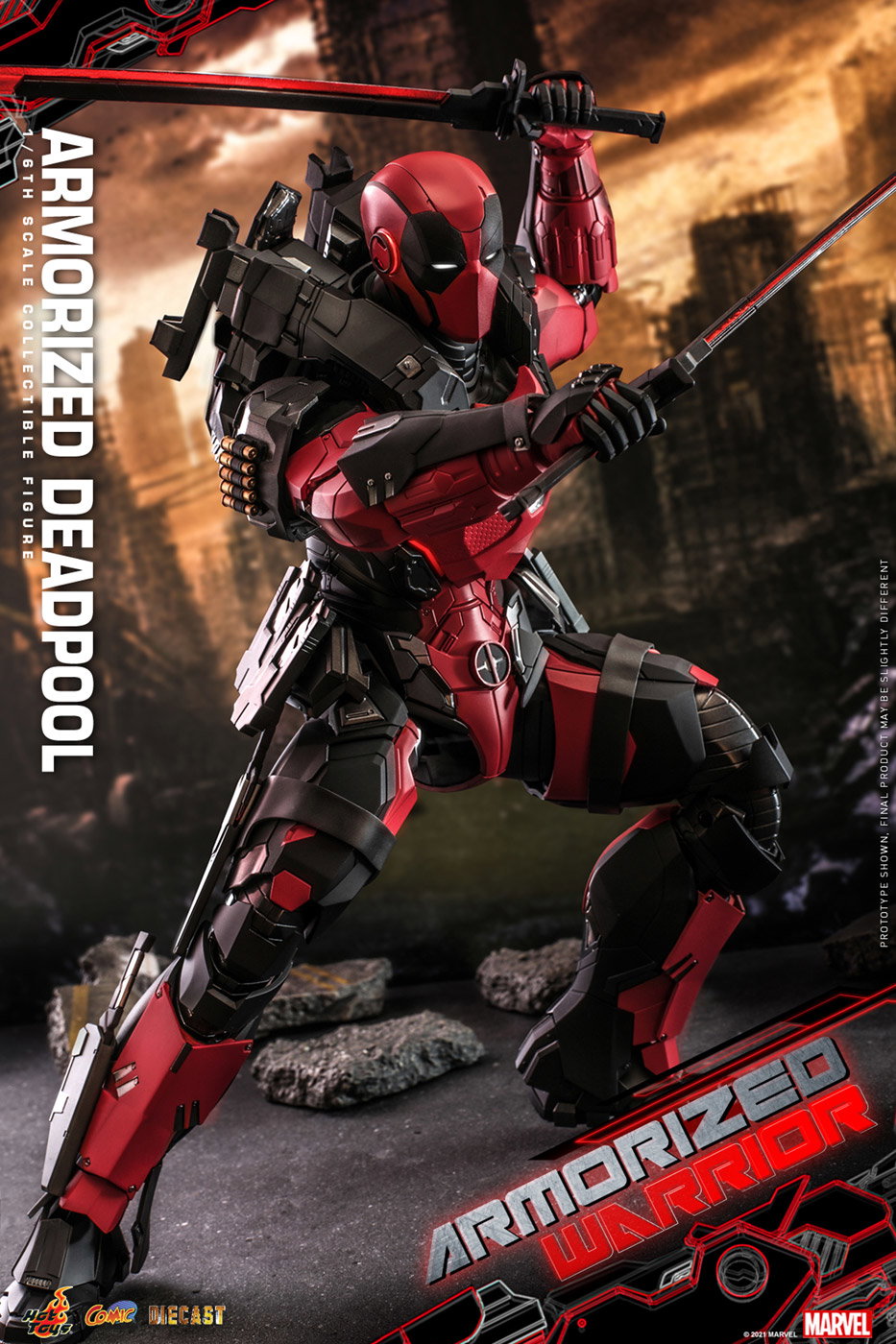 Marvel Comics - Armorized Warrior Collection: Armorized Deadpool image 4