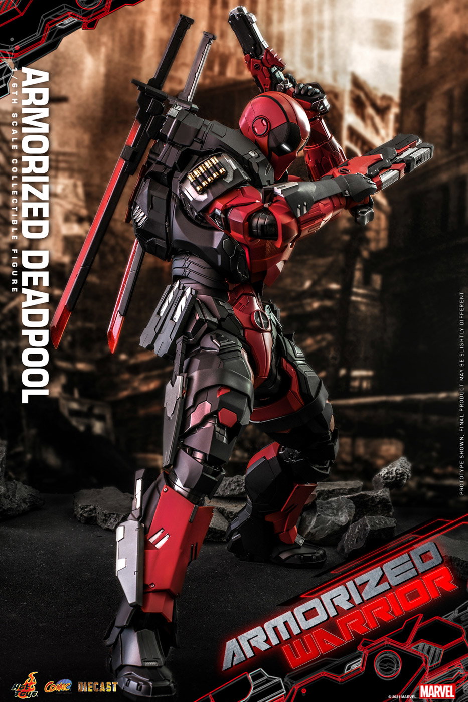 Marvel Comics - Armorized Warrior Collection: Armorized Deadpool image 6