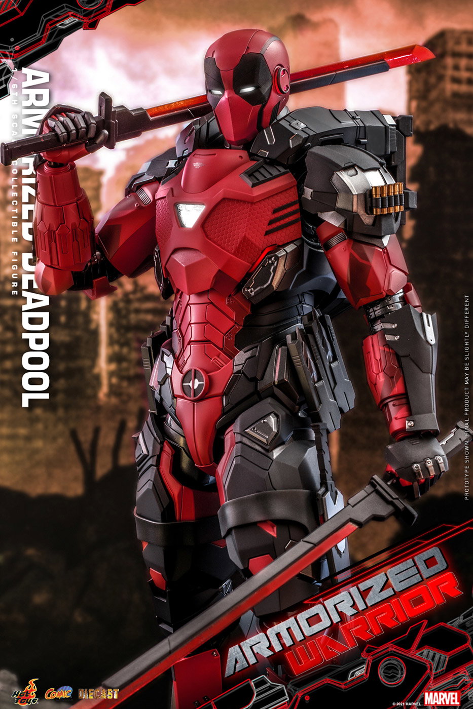 Marvel Comics - Armorized Warrior Collection: Armorized Deadpool image 8