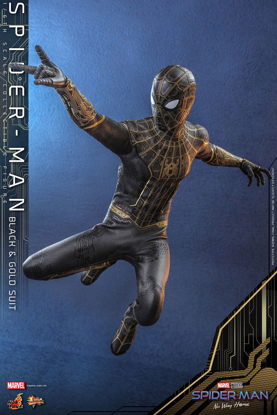 Spider-Man: No Way Home - Spider-Man (Black & Gold Suit Version) image 3